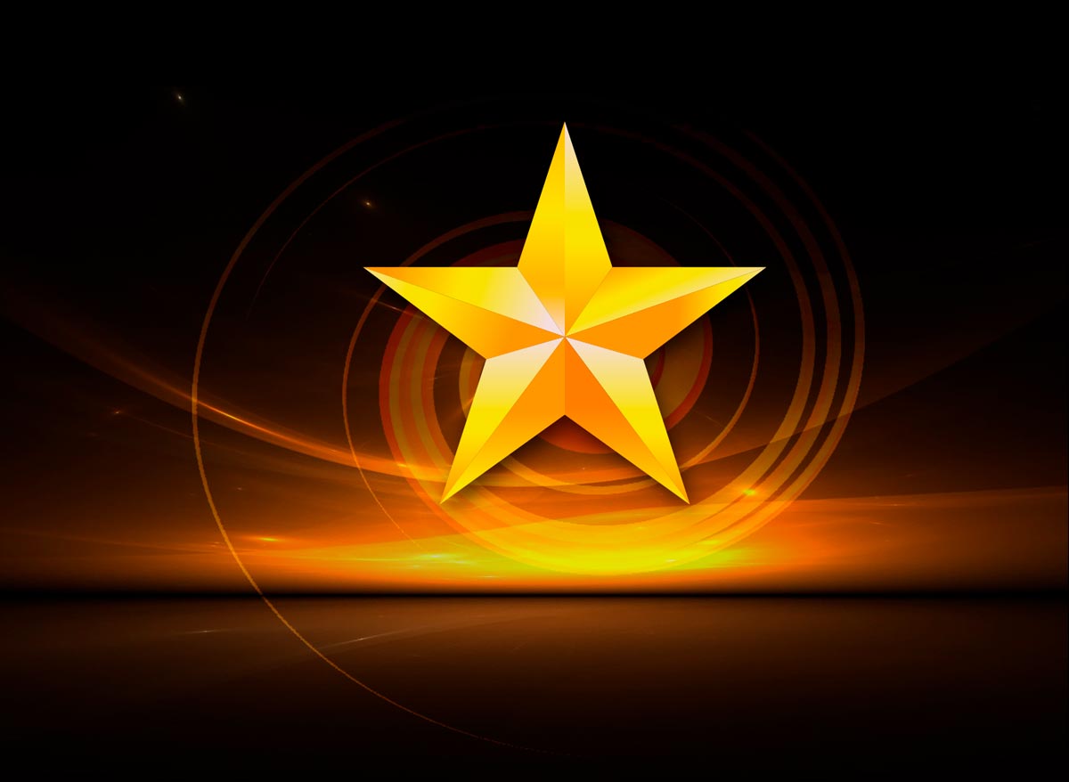 ¿Cual es el significado de la estrella de 5 puntas?